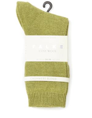 Cosy Wool Yeşil Kadın Çorap