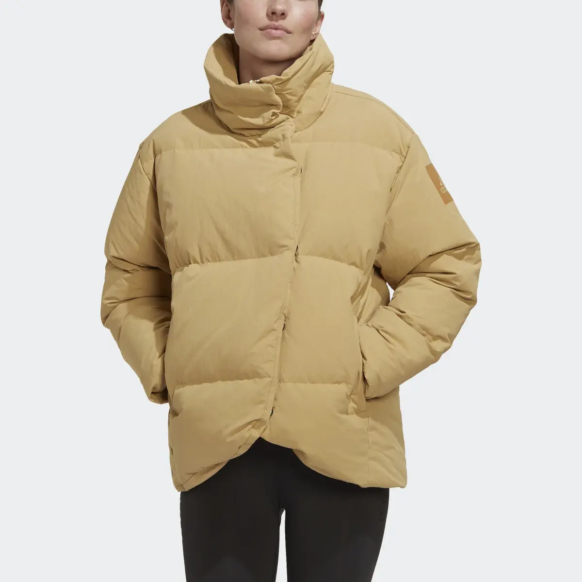 Adidas Big Baffle Down Jacket. 1