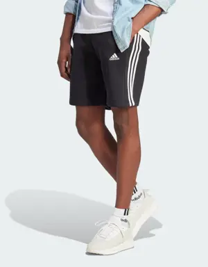 Essentials Fleece 3-Stripes Shorts