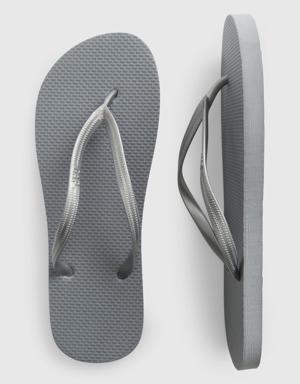 Gap Flip Flops gray
