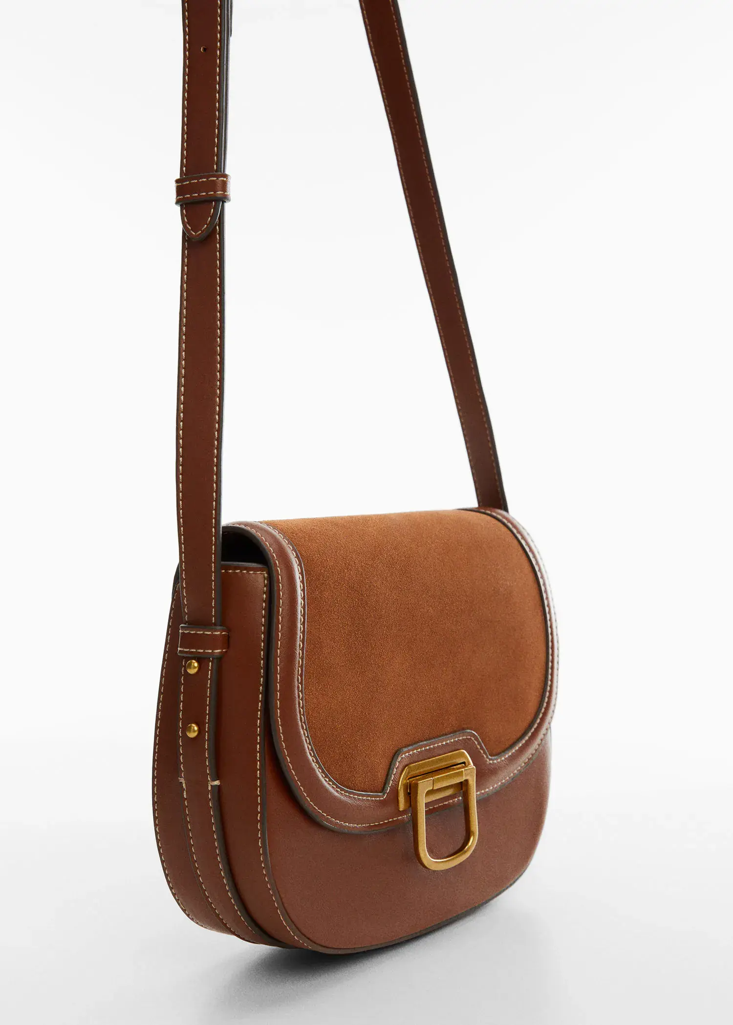 Mango Shoulder bags with buckle. 3