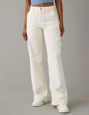 Dreamy Drape Stretch Corduroy Super High-Waisted Baggy Wide-Leg Pant