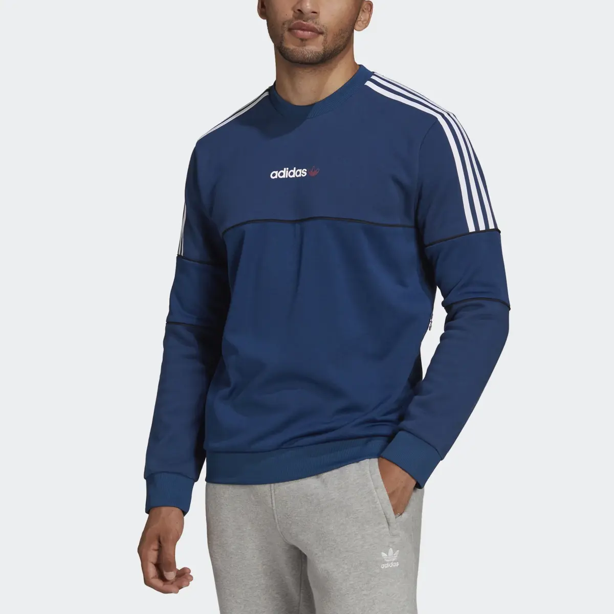 Adidas Itasca 20 Crew Sweatshirt. 1