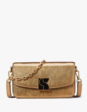 Dakota Metallic Small Crossbody