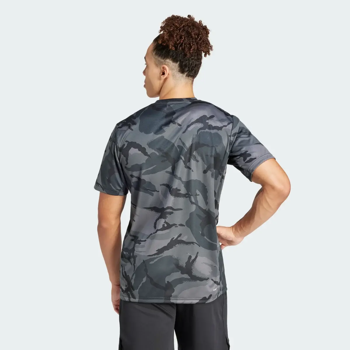 Adidas Train Essentials Seasonal Camo Tee. 3