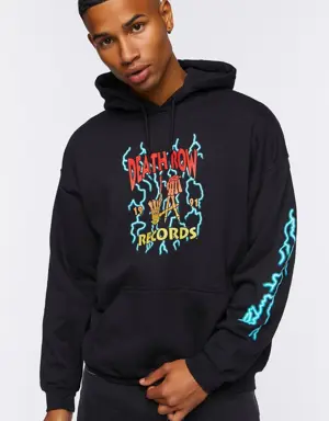 Forever 21 Death Row Records Graphic Hoodie Black/Multi