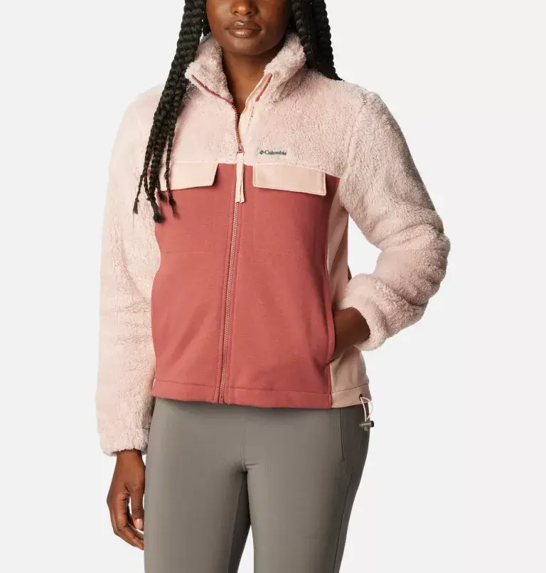 Columbia Women's Columbia Lodge™ Hybrid Sherpa Jacket. 1