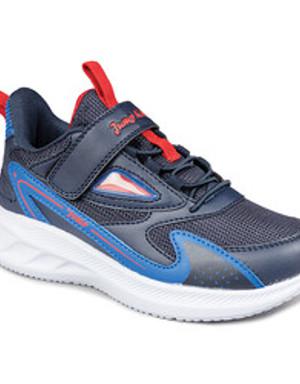 28121 Lacivert - Mavi Uniseks Çocuk Rahat Sneaker Spor Ayakkabı