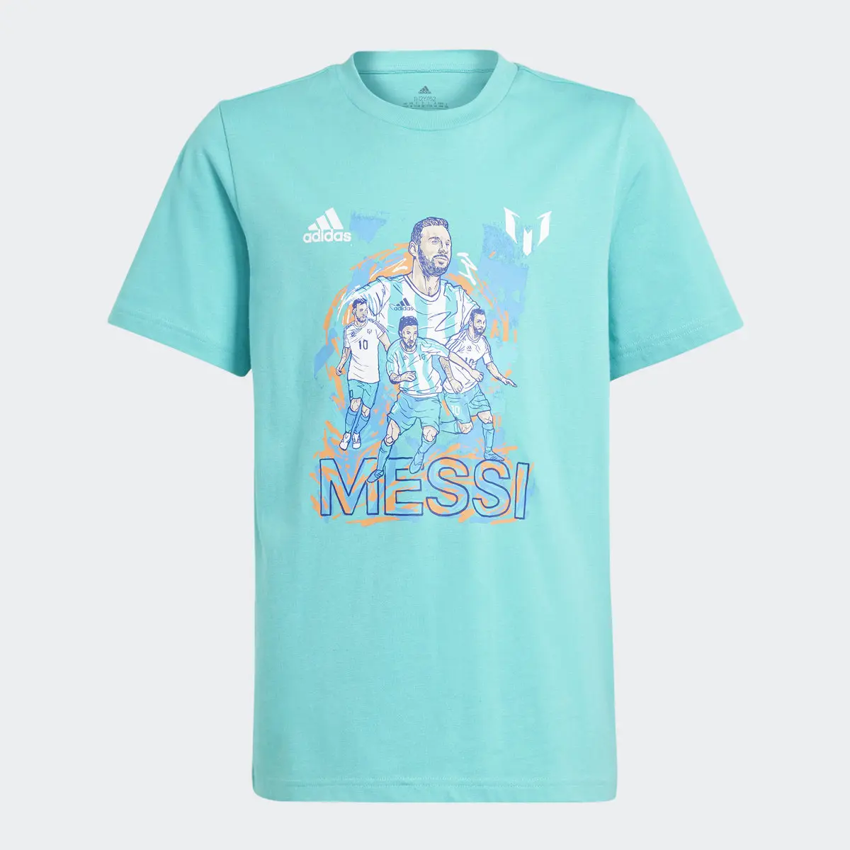 Adidas Messi Football Graphic Tişört. 1