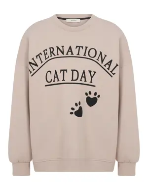 International Cat Day Sweatshirt - 0 / ORIGINAL