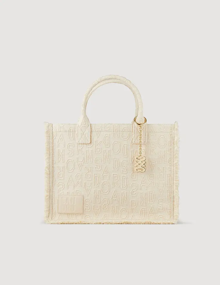 Sandro Kasbah embroidered shopping bag. 1
