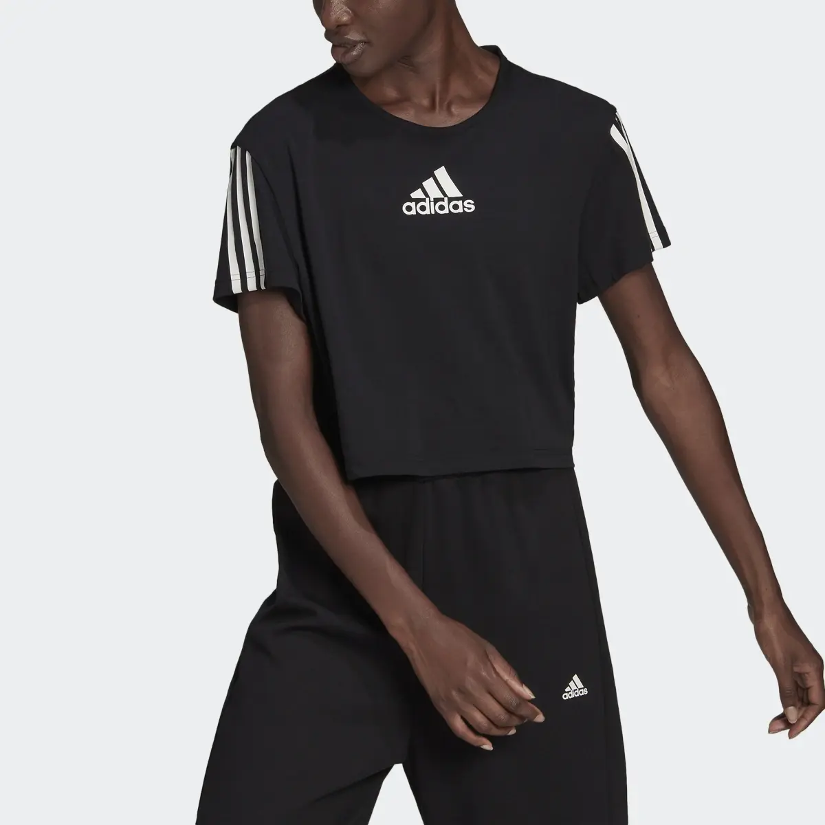 Adidas AEROREADY Made for Training Crop Sport Tee. 1