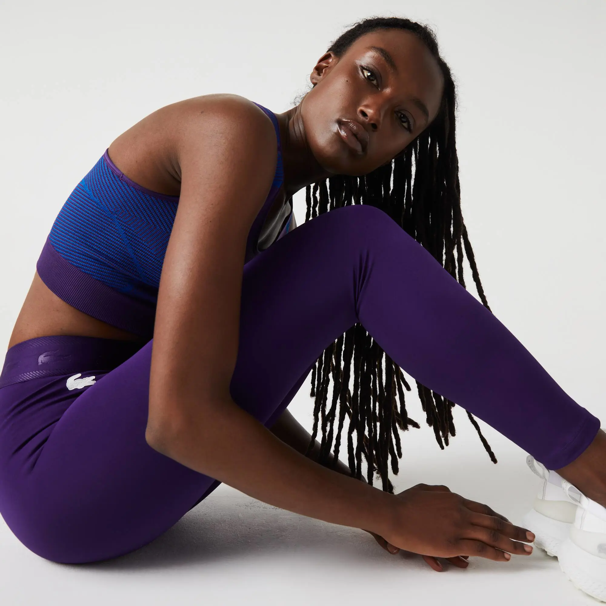 Lacoste Legging femme Lacoste SPORT imprimés et inscriptions Lacoste. 1