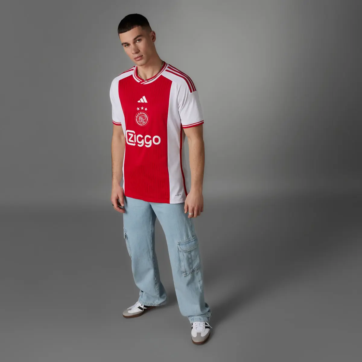 Adidas Ajax Amsterdam 23/24 Home Jersey. 3