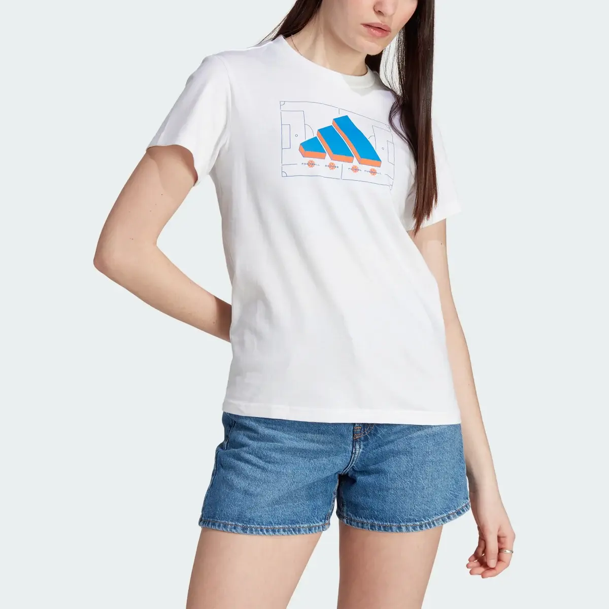 Adidas Soccer Logo Tee. 1