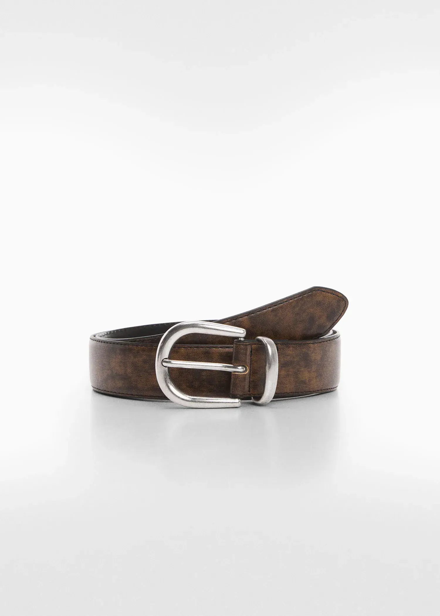 Mango Faux-leather belt. 1
