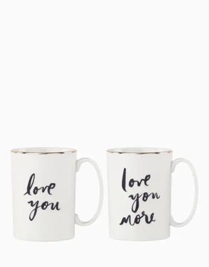 Daisy Place Love You More Mug Set