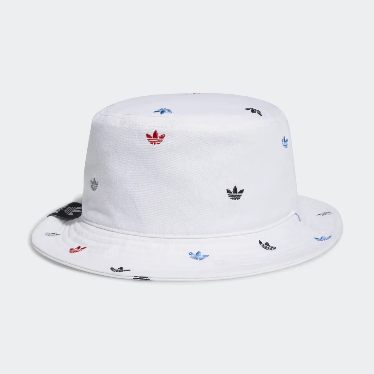 Adidas Allover Print Trefoil Bucket Hat. 3