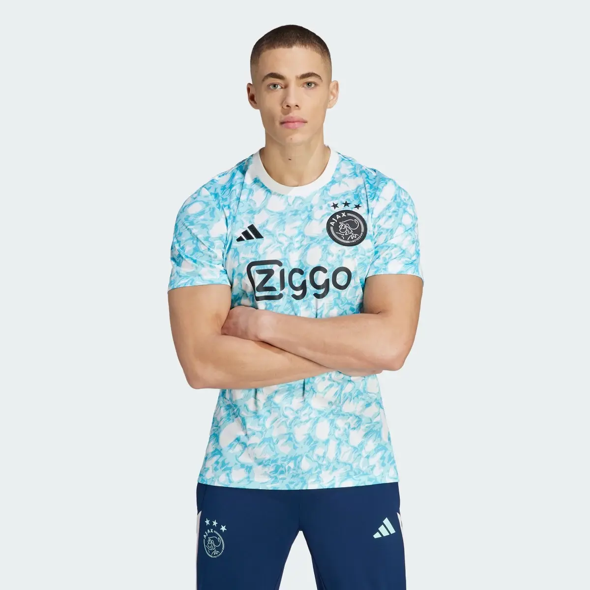 Adidas Ajax Amsterdam Pre-Match Jersey. 2