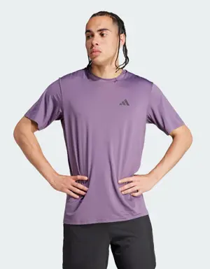 Train Essentials Stretch Training Tee