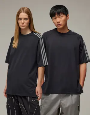 Adidas T-shirt manches courtes molleton 3 bandes Y-3