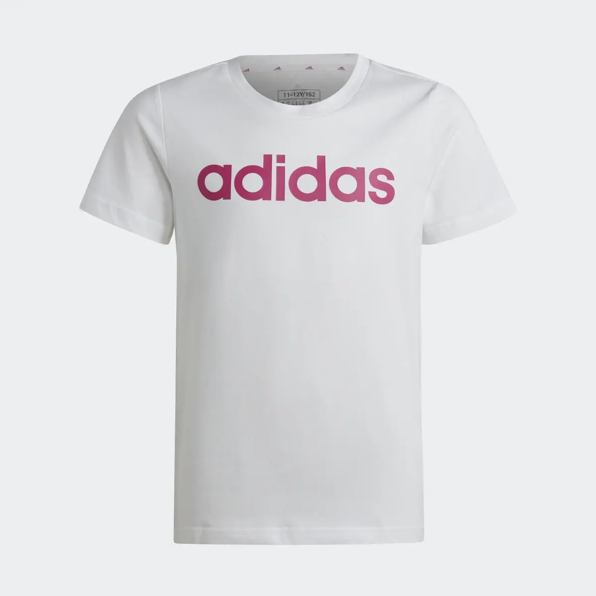 Adidas Playera Essentials Logo Linear Algodón Ajuste Ceñido. 1