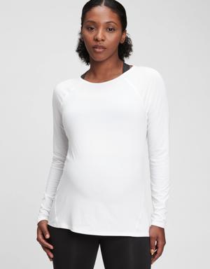 Gap Maternity GapFit Breathe T-Shirt white