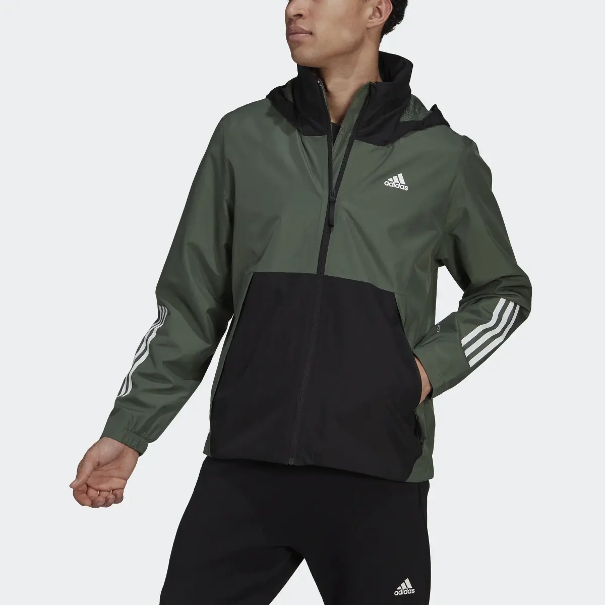 Adidas Giacca BSC 3-Stripes RAIN.RDY. 1