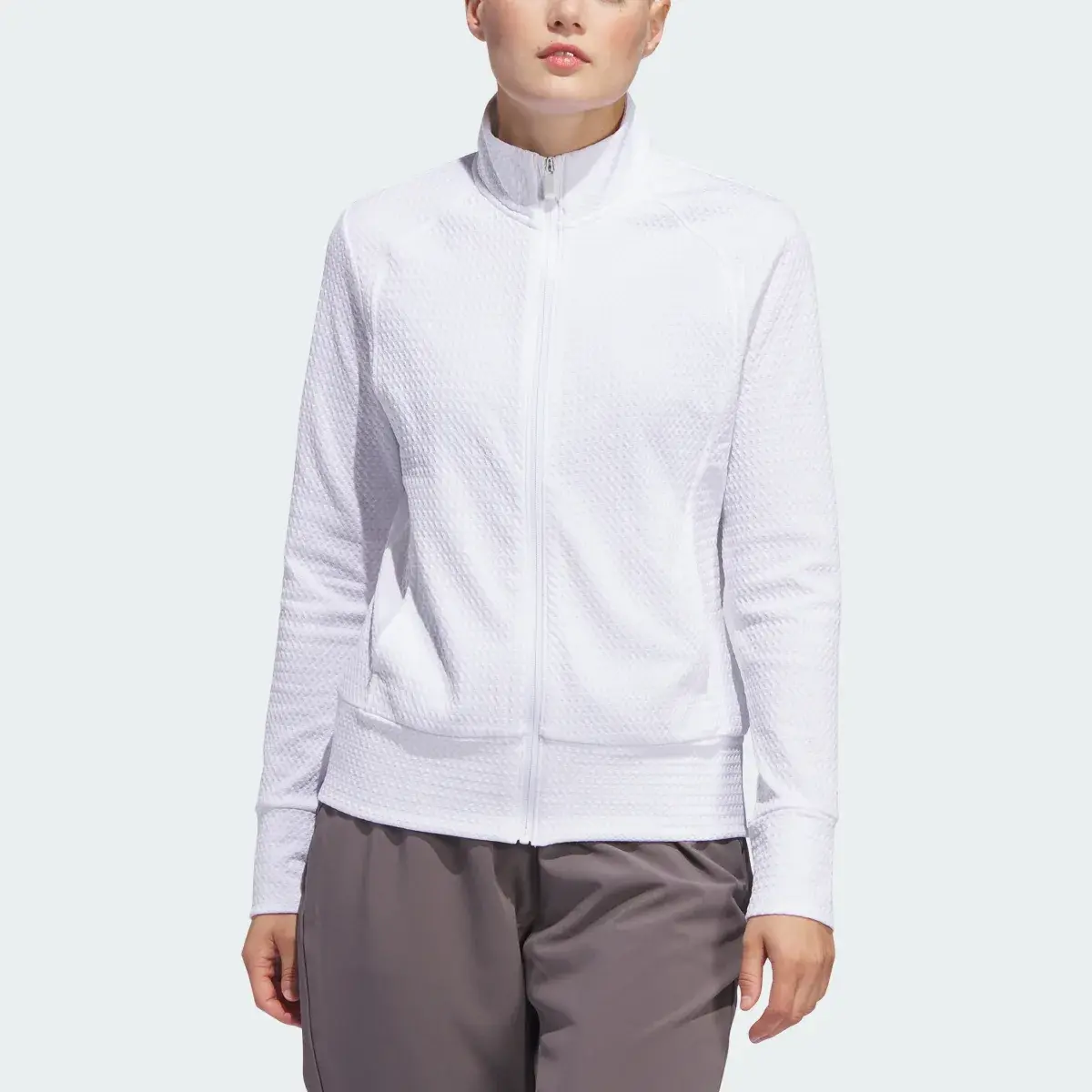 Adidas Women's Ultimate365 Textured Jacket. 1