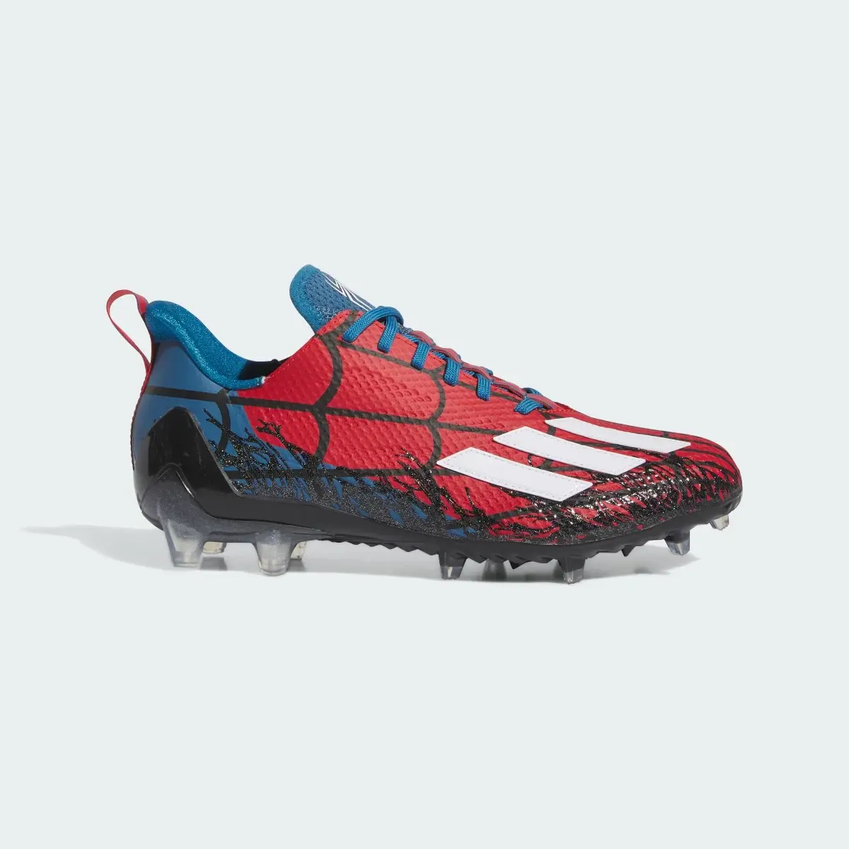 Adidas Adizero 12.0 Marvel's Spider-Man Football Cleats. 2