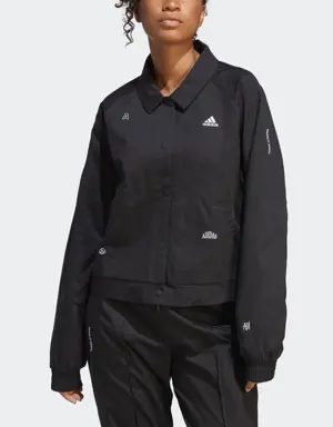 Adidas Track Top with Healing Crystals Inspired Graphics