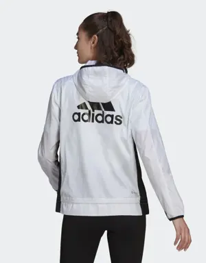 Adidas Rompevientos de Running AEROREADY Logo. 3