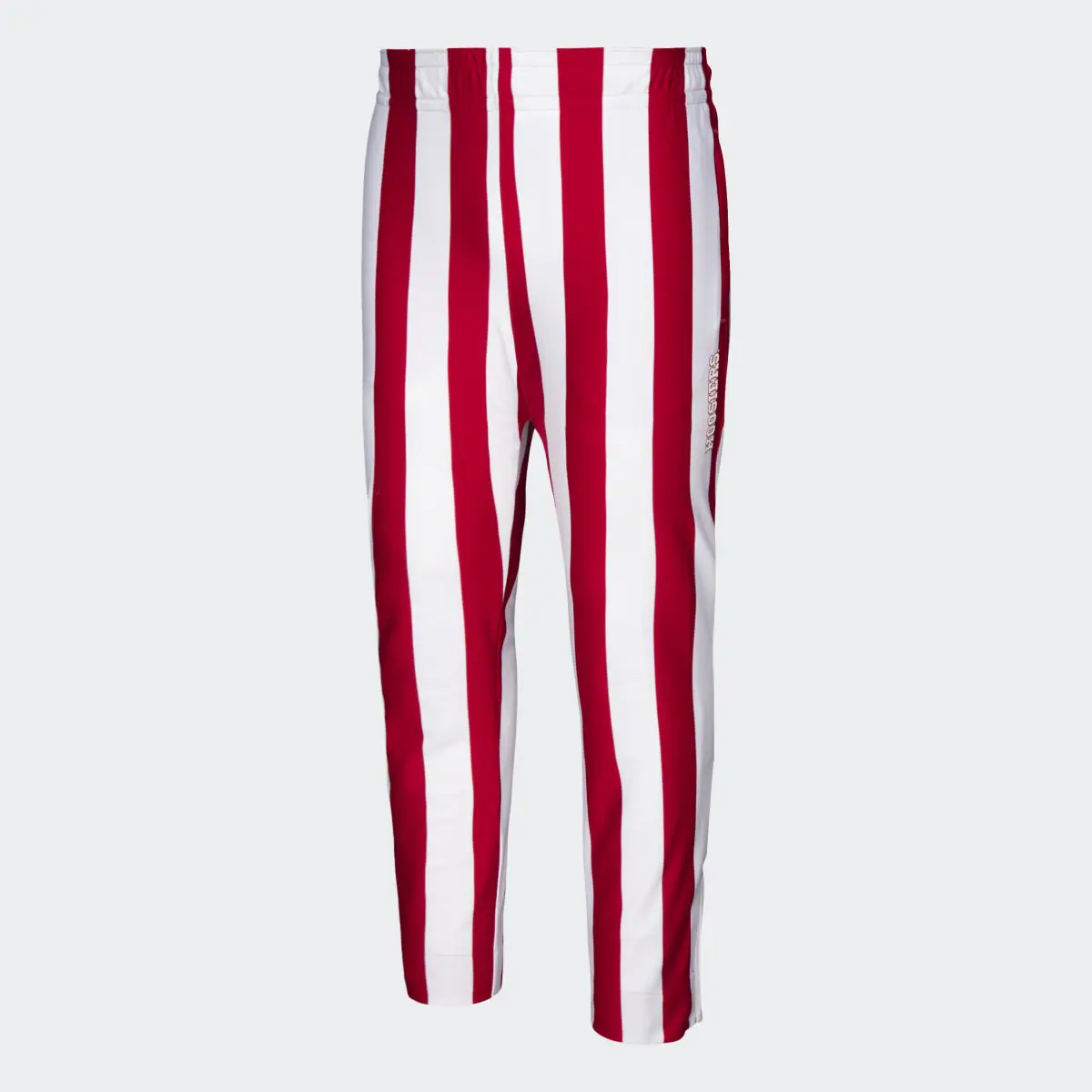 Adidas Hoosiers Candy-Stripe Pants. 1
