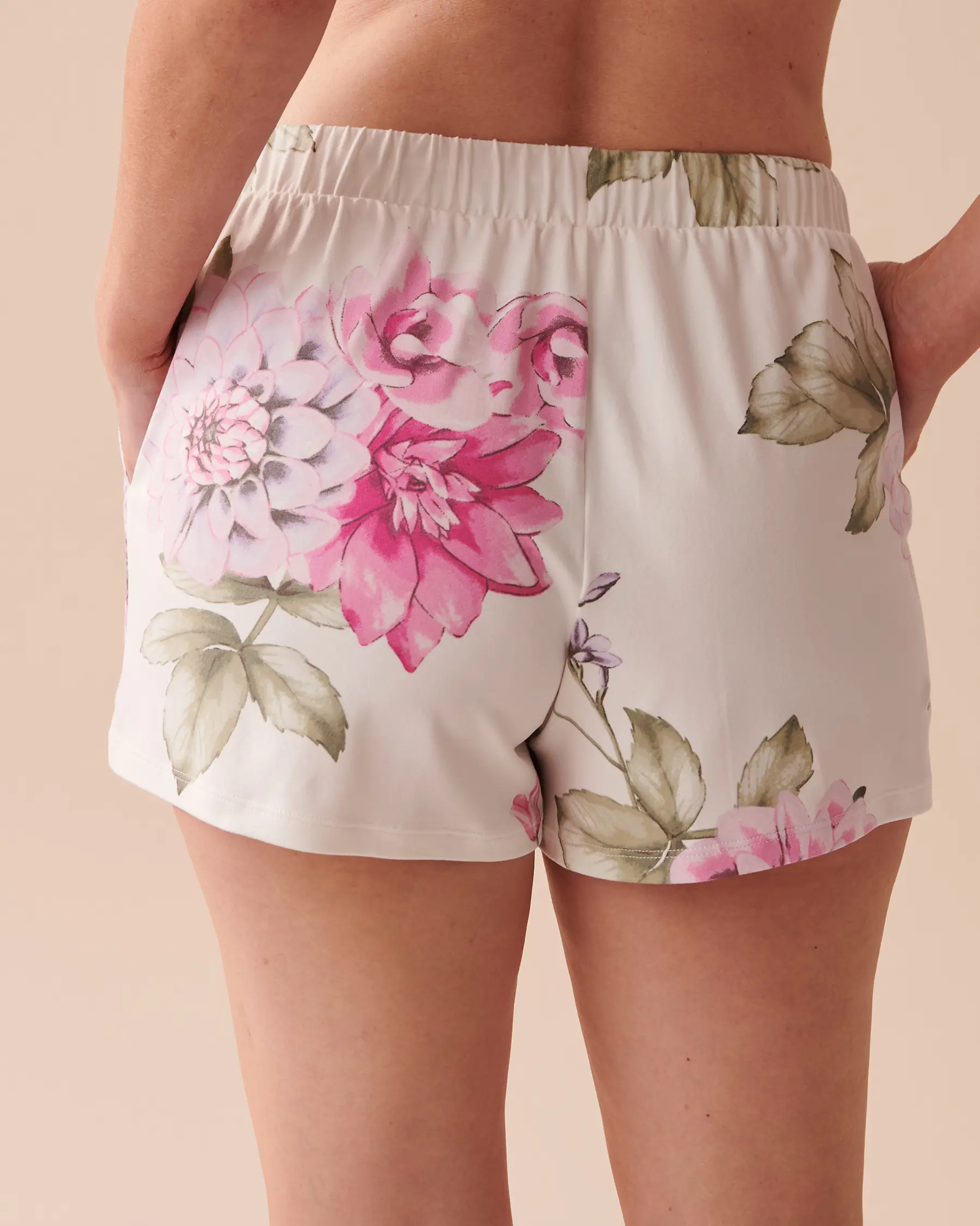 La Vie en Rose Floral Super Soft Pajama Shorts. 2