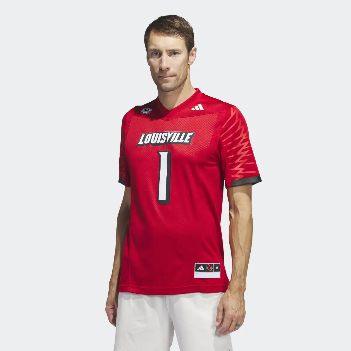 Adidas Louisville Football Home Jersey. 2