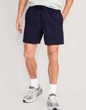 OGC Chino Jogger Shorts for Men -- 5-inch inseam blue