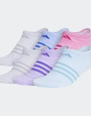 Superlite No-Show Socks 6 Pairs