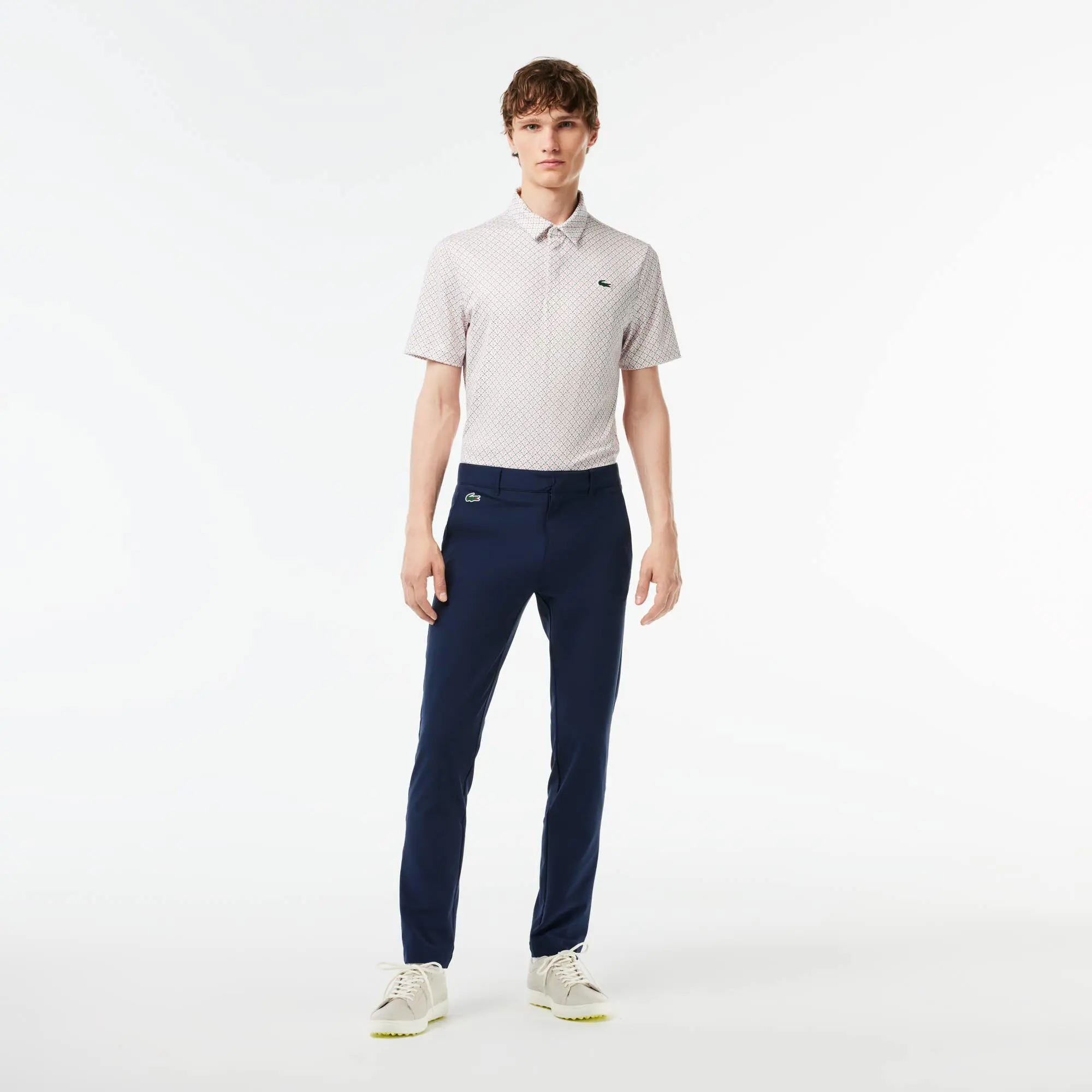Lacoste Slim Fit Absorbent Twill Golf Pants. 1