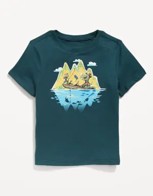 Old Navy Unisex Short-Sleeve Graphic T-Shirt for Toddler green
