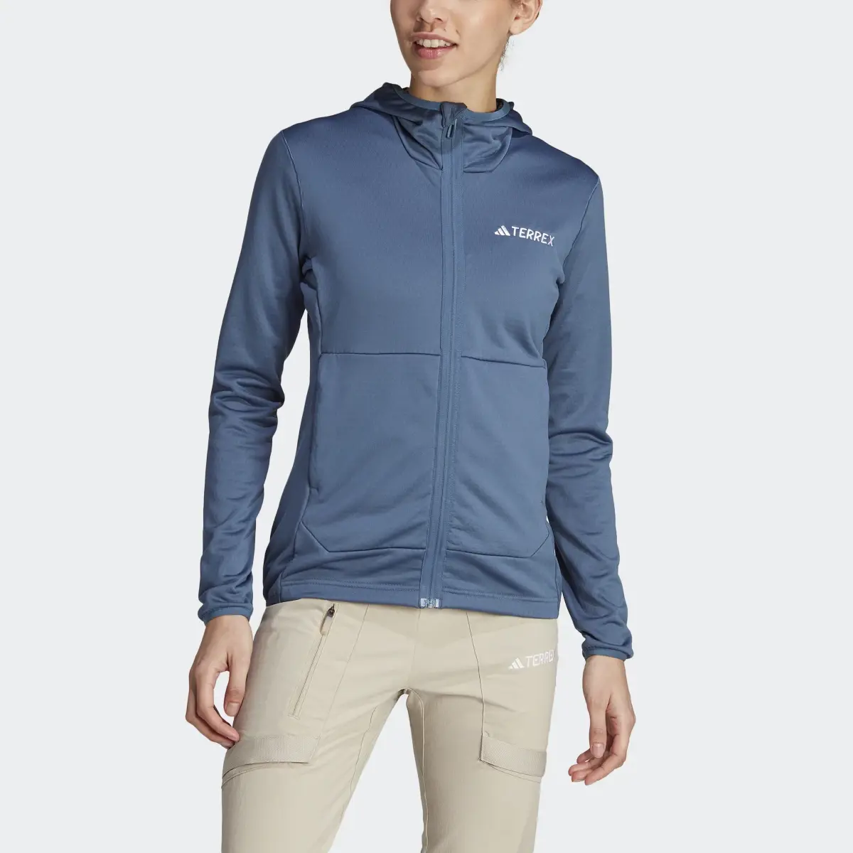 Adidas Bluza TERREX XPERIOR LIGHT FLEECE HOODED. 1