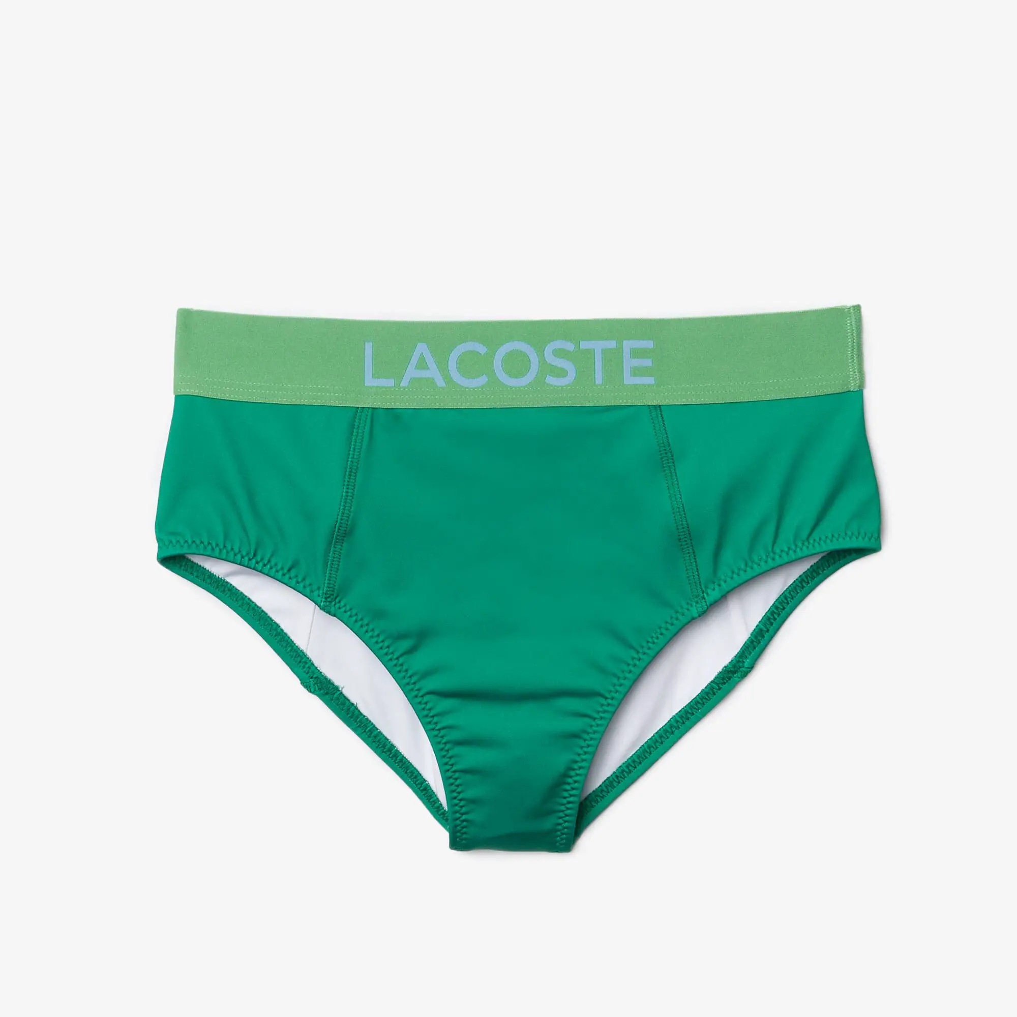 Lacoste Parte inferior de bikini para mujer Lacoste estampado. 2