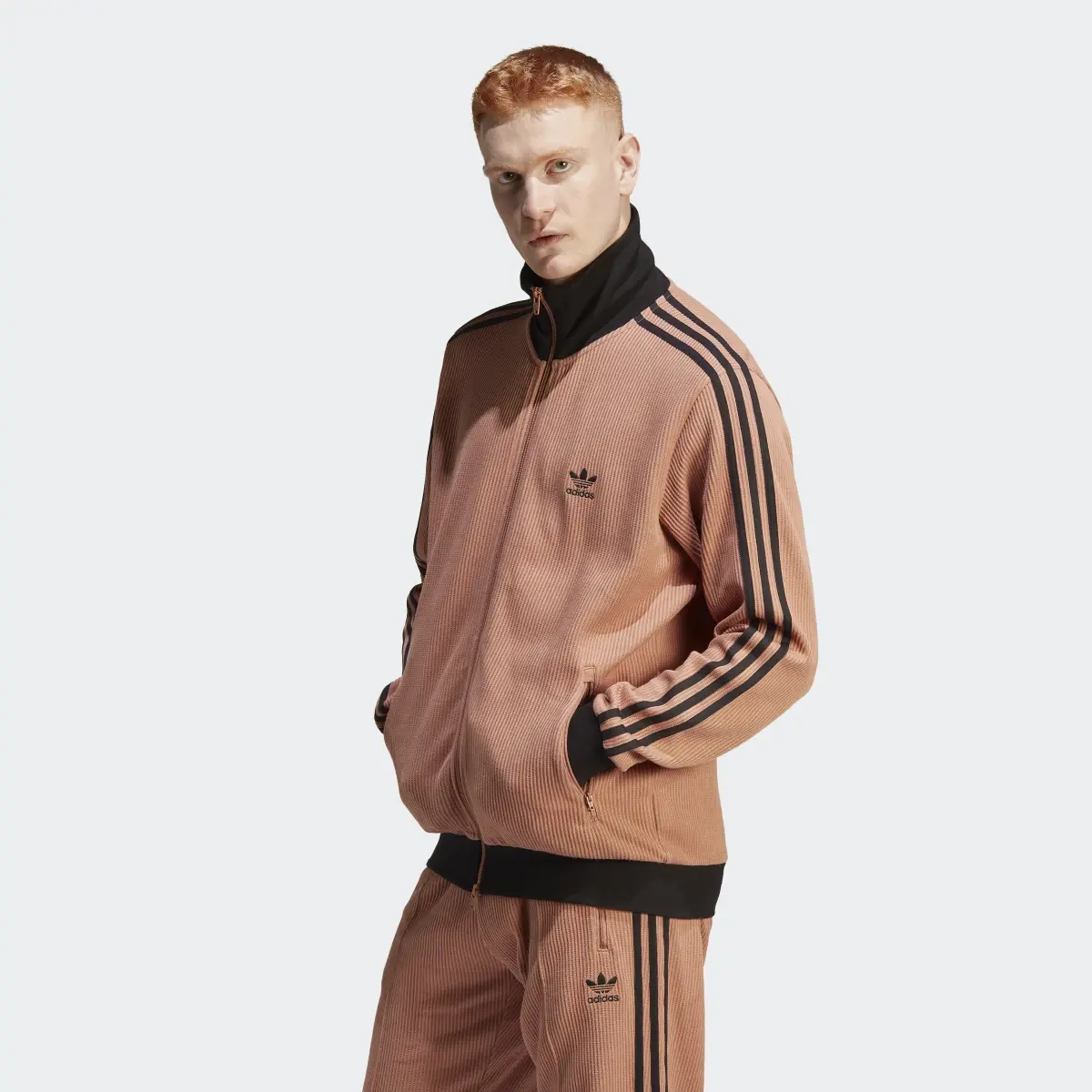 Adidas Adicolor Classics Waffle Beckenbauer Track Jacket. 3