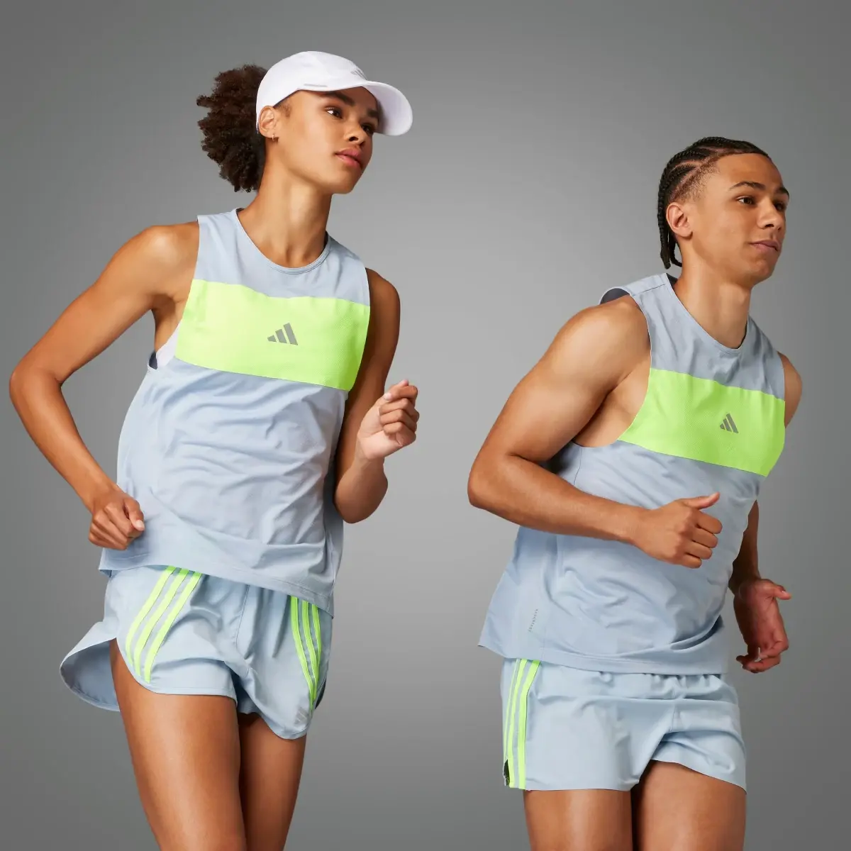 Adidas Camisola de Alças para Running Break the Norm (Unissexo). 1