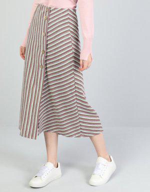 Multıcolour Woman Skirt