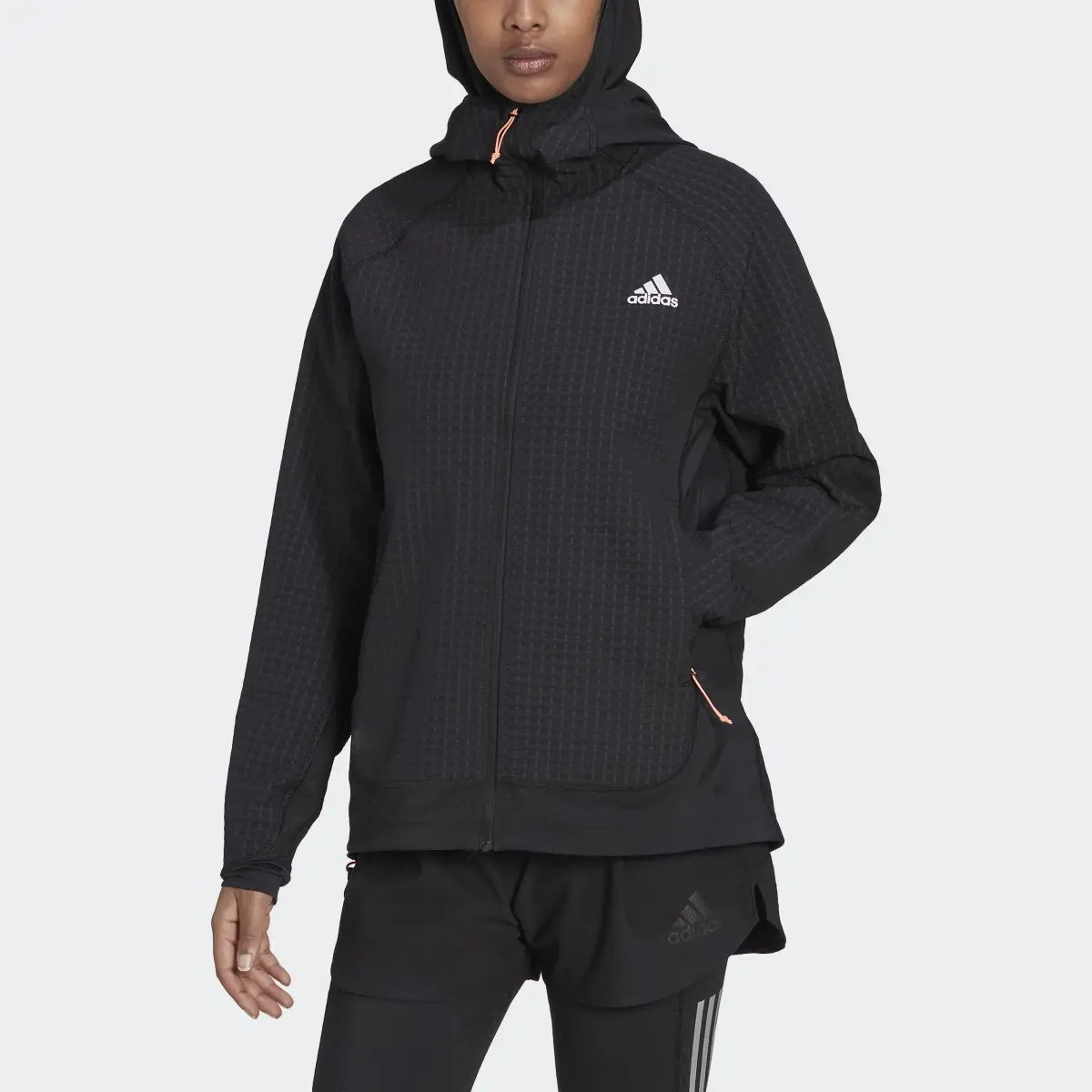 Adidas X-City Running Soft Shell Jacket. 1