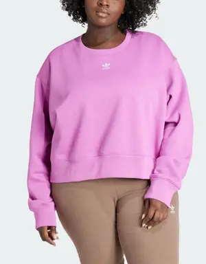 Adidas Adicolor Essentials Crew Sweatshirt (Plus Size)