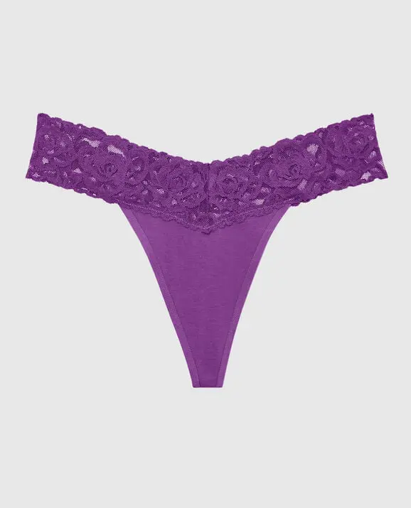 La Senza Remix Cotton Thong Panty. 3