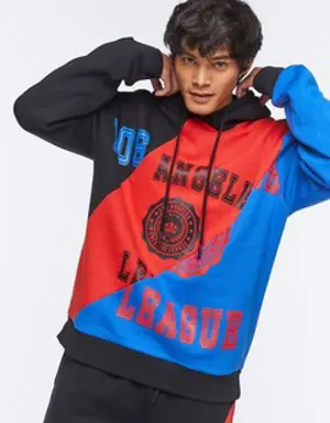 Forever 21 Los Angeles League Graphic Hoodie Black/Multi