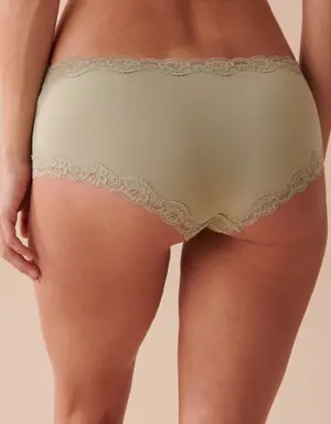 Super Soft Lace Detail Boyleg Panty