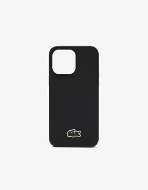 Lacoste Funda para iPhone 14 Pro Max efecto piqué